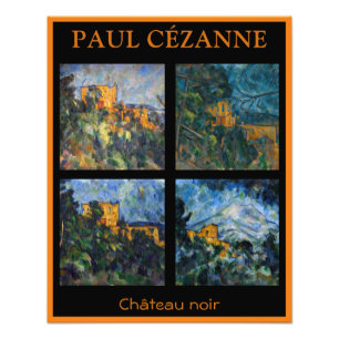 Paul Cezanne - Chateau Noir Mastersheets selectere Foto Afdruk