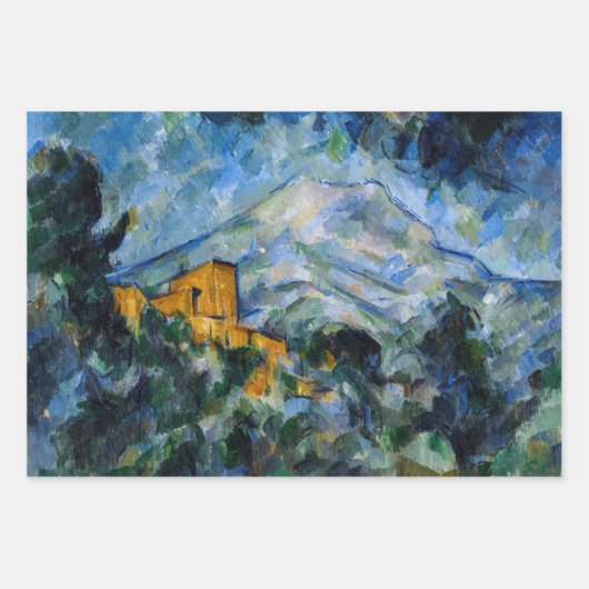 Paul Cezanne - Chateau Noir Mastersheets selectere Inpakpapier Vel (Voorkant 3)