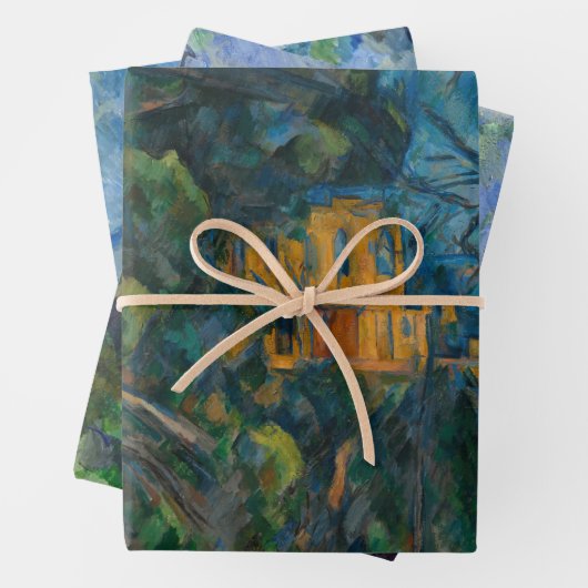 Paul Cezanne - Chateau Noir Mastersheets selectere Inpakpapier Vel (In situ)