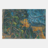 Paul Cezanne - Chateau Noir Mastersheets selectere Inpakpapier Vel (Voorkant)