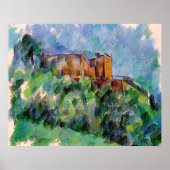Paul Cezanne - Chateau Noir Poster (Voorkant)