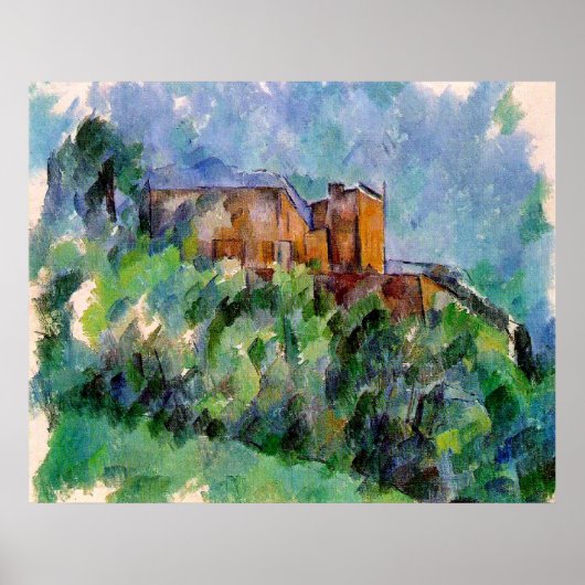 Paul Cezanne - Chateau Noir Poster (Voorkant)