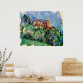 Paul Cezanne - Chateau Noir Poster (Keuken)