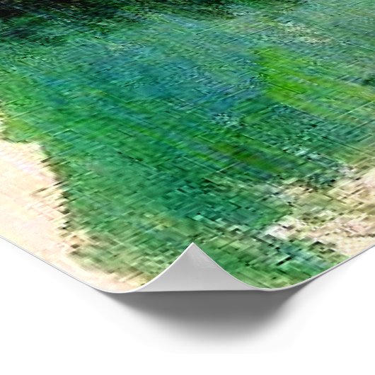 Paul Cezanne - Chateau Noir Poster (Hoek)