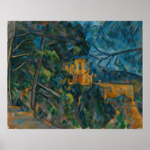 Paul Cezanne - Chateau Noir Poster