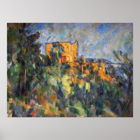 Paul Cezanne - Chateau Noir Poster (Voorkant)