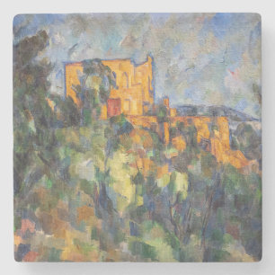 Paul Cezanne - Chateau Noir Stenen Onderzetter
