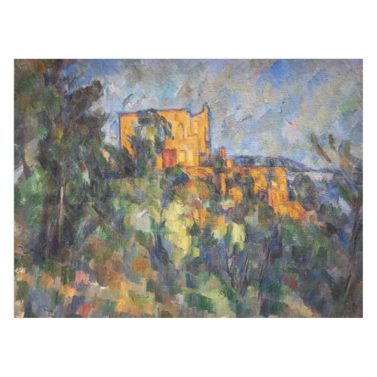 Paul Cezanne - Chateau Noir Tafelkleed (Voorkant (Horizontaal))