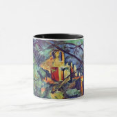 Paul Cezanne - Chateau Noir The Black Manor Mok (Midden)