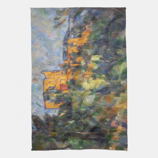 Paul Cezanne - Chateau Noir Theedoek (Verticaal)