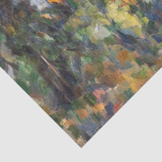 Paul Cezanne - Chateau Noir Tissuepapier (Detail)