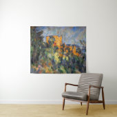 Paul Cezanne - Chateau Noir Wandkleed (In Situ (horizontaal))