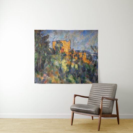 Paul Cezanne - Chateau Noir Wandkleed (In Situ (horizontaal))
