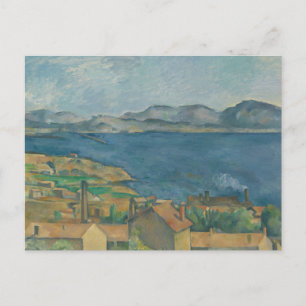 Paul Cezanne - De baai van Marseille Briefkaart