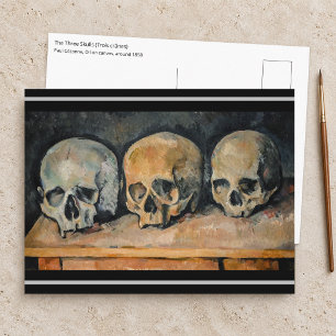 Paul Cezanne - De Drie Schedels Briefkaart