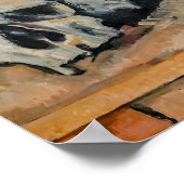 Paul Cezanne - De Drie Schedels Poster (Hoek)
