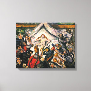 Paul Cezanne - De eeuwige Feminine Canvas Afdruk
