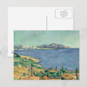 Paul Cezanne - De Golf van Marseille Briefkaart (Voorkant / Achterkant)