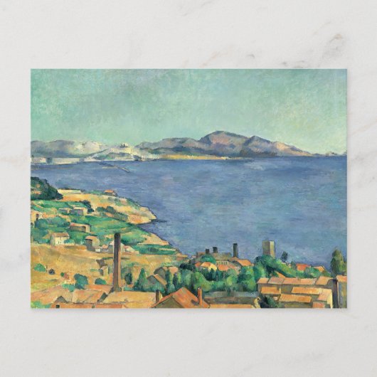 Paul Cezanne - De Golf van Marseille Briefkaart (Voorkant)