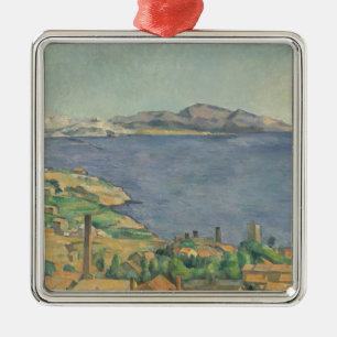 Paul Cezanne De Golf van Marseille uit L' Metalen Ornament