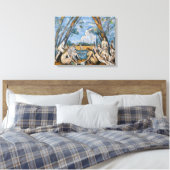 Paul Cezanne - De Grote Baders Canvas Afdruk (Insitu (Slaapkamer))