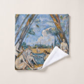 Paul Cezanne - De Grote Bathers Bad Handdoek (Wasdoekje)