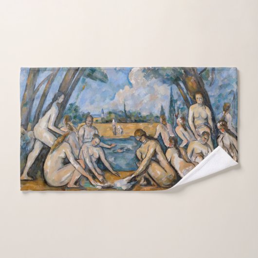 Paul Cezanne - De Grote Bathers Bad Handdoek (Handdoek)