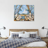 Paul Cezanne - De Grote Bathers Canvas Afdruk (Insitu (Slaapkamer))
