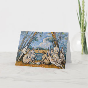 Paul Cezanne - De Grote Bathers Kaart