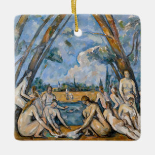 Paul Cezanne - De Grote Bathers Keramisch Ornament