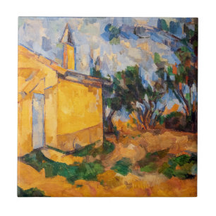 Paul Cezanne - De hut van Jourdan Tegeltje