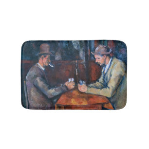 Paul Cezanne - De kaartspelers Badmat