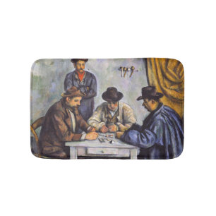 Paul Cezanne - De kaartspelers Badmat