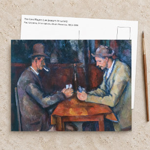 Paul Cezanne - De kaartspelers Briefkaart