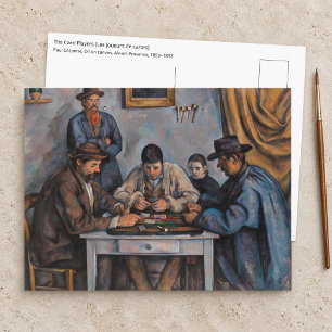 Paul Cezanne - De kaartspelers Briefkaart
