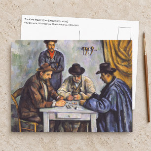 Paul Cezanne - De kaartspelers Briefkaart