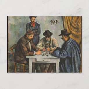 Paul Cezanne - De kaartspelers Briefkaart