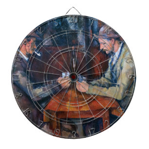 Paul Cezanne - De kaartspelers Dartbord