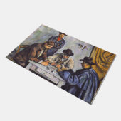 Paul Cezanne - De kaartspelers Deurmat (Schuin)