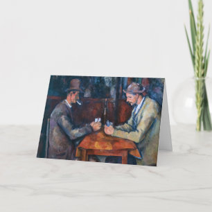 Paul Cezanne - De kaartspelers Kaart