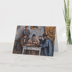 Paul Cezanne - De kaartspelers Kaart