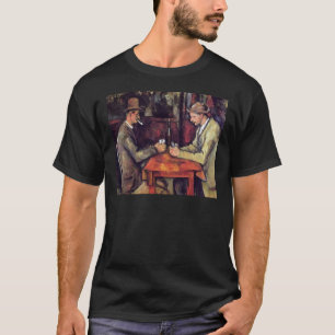 Paul Cezanne - De kaartspelers Kunstschilderij T-shirt