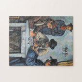 Paul Cezanne - De kaartspelers Legpuzzel (Horizontaal)