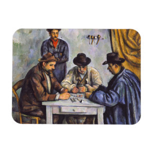 Paul Cezanne - De kaartspelers Magneet
