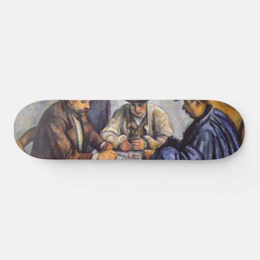 Paul Cezanne - De kaartspelers Skateboard (Horizontaal)