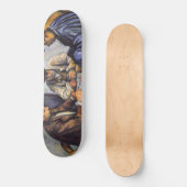Paul Cezanne - De kaartspelers Skateboard (Voorkant)