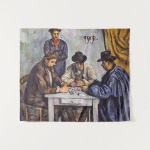 Paul Cezanne - De kaartspelers Wandkleed
