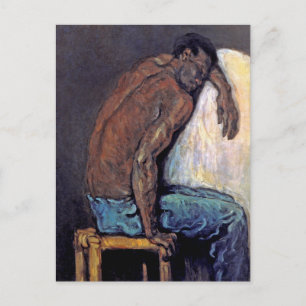 Paul Cezanne - De neger Scipio Schilderij Briefkaart