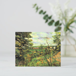 Paul Cezanne, De vallei van de Oise, Feestdagenkaart