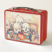 Paul Cezanne - De Waterverf van de Drie Skull (Achterkant)